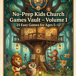 No-Prep Kids Church Games Vault