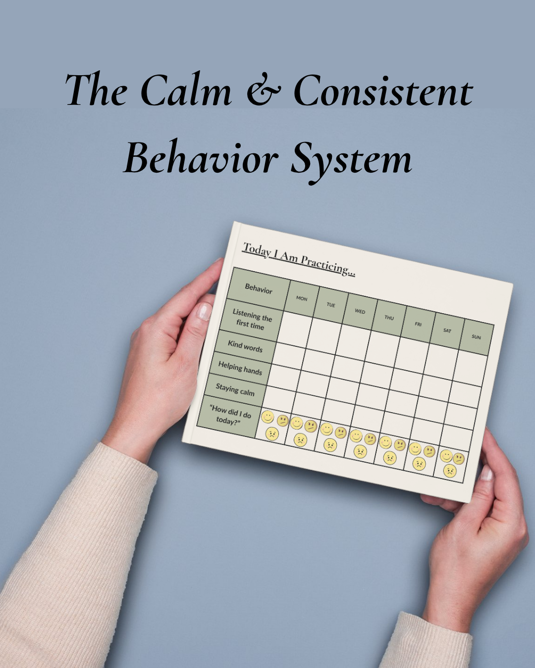 Calm & Consistent Behavior System (Preschool Printable Kit) - Image 2